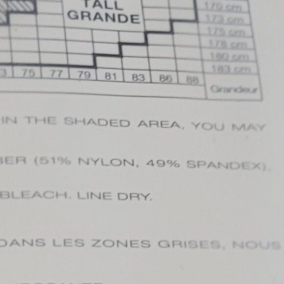 DKNY Sheer to the Waist Tanga Pantyhose Small NWT - Picture 6 of 8